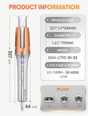 Automatic curling iron